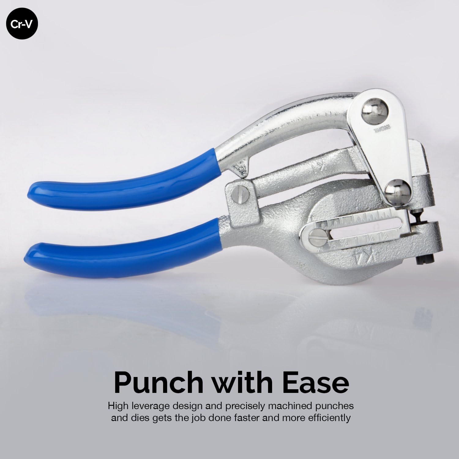Neiko 02612A Multi-Purpose Power Hole Punch Kit, 3/32" x 9/32" - Hand Tool Hole Punches - 