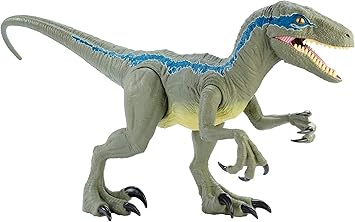 blue mattel jurassic world