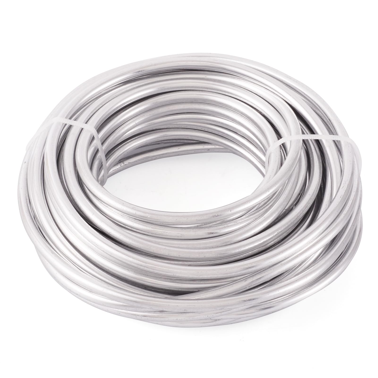 PandaHall 5mm Aluminum Wire for DIY Craft DIY Craft Making DIY Jewelry Making (Silver)
