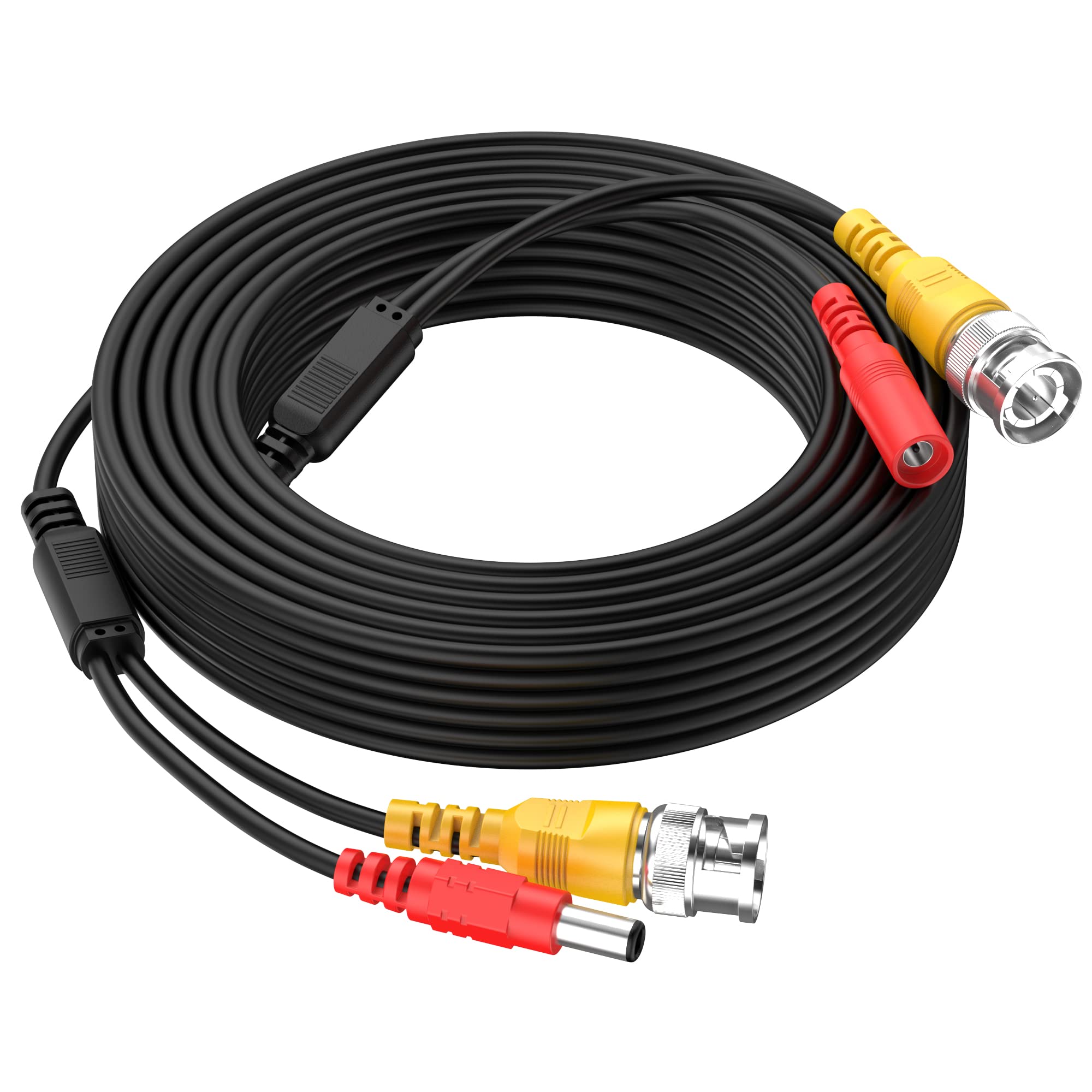 10M / 32FT CCTV Extension Cable – 2-in-1 BNC Video & Power Lead – CCTV Camera Cable for Home & Business Security – BNC Extension Cable for Power Connections