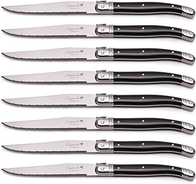 Laguiole By FlyingColors Ensemble de couteaux à steak, 8 pièces
