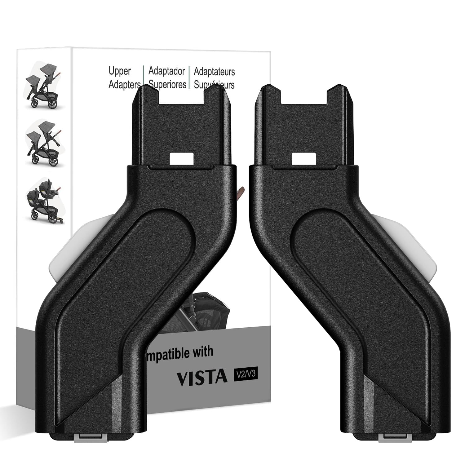 Photo 1 of ***MISSING PARTS***
Upper Adapter Accessories Compatible with UPPAbaby Vista, Vista V2, Vista V3 Strollers/Bassinet, Toddler Sea, Infant Car Seats(Aria, Mesa V2, Mesa Max)