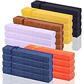 Necklace Earring Bracelet Box, 24 Pack Cardboard Jewelry Gift Boxes Cotton Filled Paper Jewelry Box Gift Case for Anniversaries, Weddings, Birthdays (7.9 x 0.8 x 1.6 ") (Mixed Color 2)