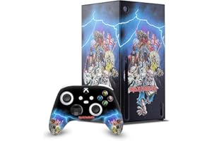 Head Case Designs Officially Licensed Iron Maiden Best Of Beast Graphic Art Game Console Wrap and Game Controller Skin Bundle Compatible With Xbox Series X
