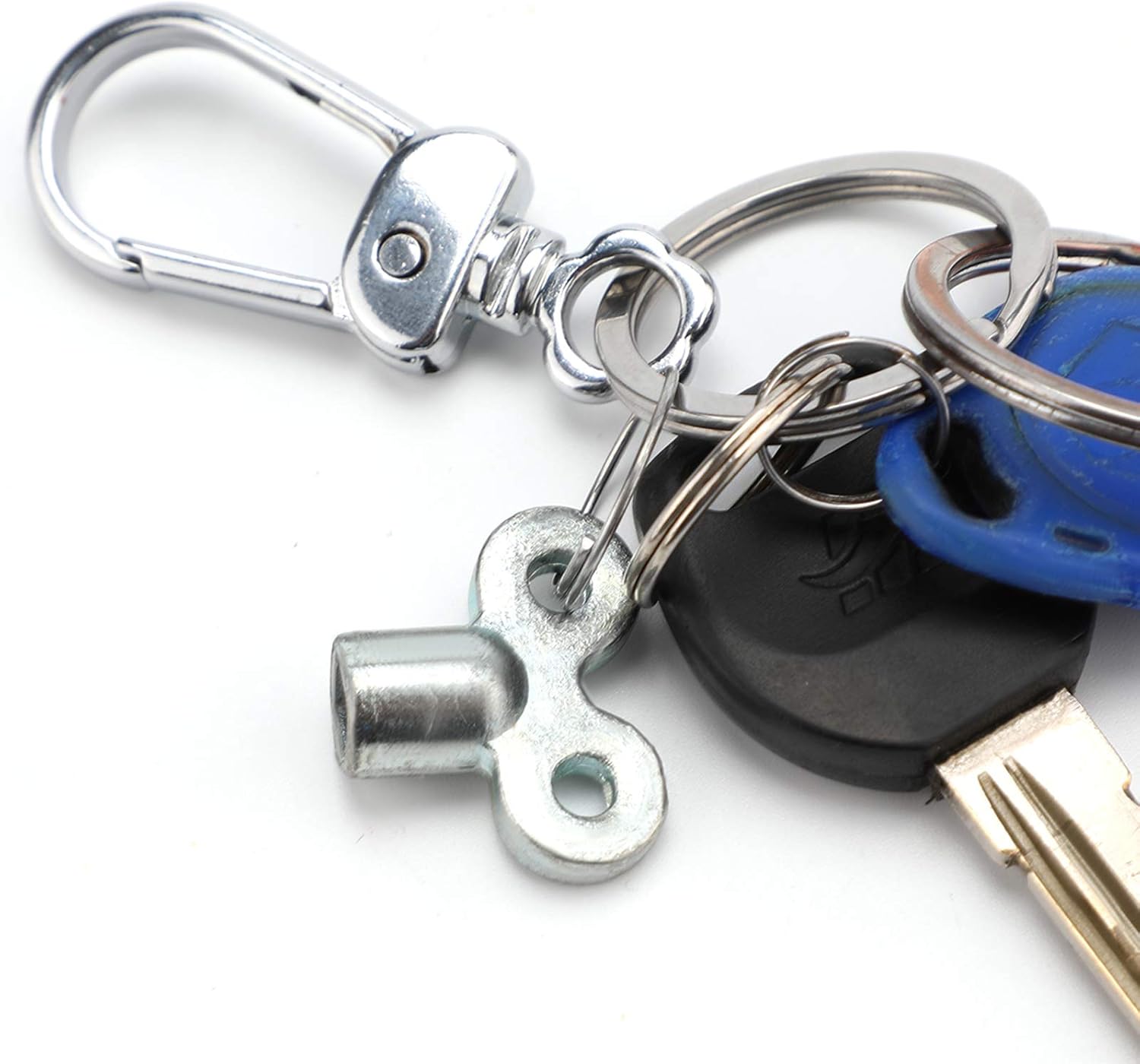 TOYMIS 6Pcs Radiator Valve Keys, Radiator Bleed Hole Key Radiator Vent