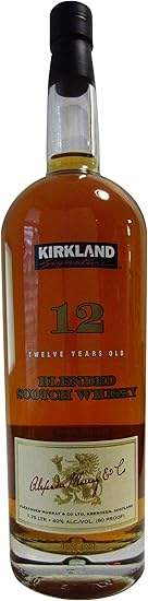 Blended Malt Kirkland Signature Bar Size Bottle 12 Year Old Whisky Amazon Co Uk Grocery