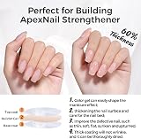 TOMICCA 5-in-1 Builder Nail Gel 15ML Milky Pink UV/LED Extension Gel view 4