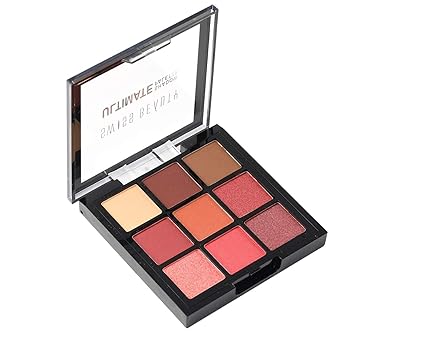 Swiss Beauty Mini Eyeshadow 9 Colors Palette-Shade 01