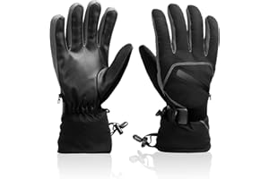 BOSONER Ski Snowboard Gloves, Waterproof Winter Warm Gloves, Cold Weather Touchscreen Snow Gloves for Mens, Womens, Kids Skiing,Snowboarding
