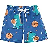 Dussdil Boy's Boys Swim Trunks Kid's Toddler Swim Board Shorts Beach Swimwear Swimsuit Bathing Suits