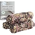 Ancient Veda 4 Inch Black Sage Sticks with Starter Guide, Floral Home Sage Organic for House Cleansing, Big Sage Smudge Stick Bundle Sage to Get Rid of Evil Spirits, Sage House Blessing 3 Pack