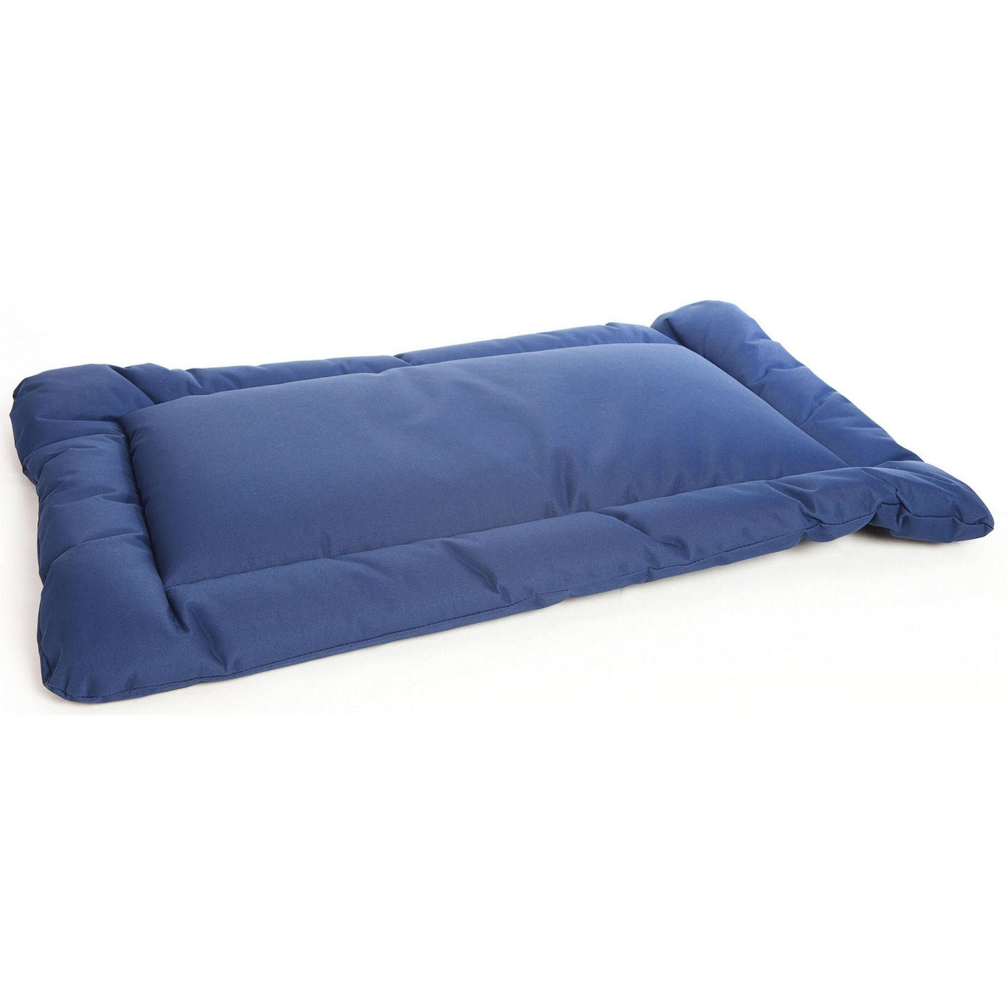 P & L Superior Pet Beds Heavy Duty Waterproof Rectangular Cushion Pad, Medium, 76 x 53 x 5 cm, Blue