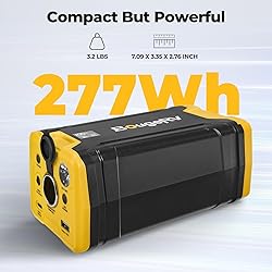 BougeRV 277Wh Portable Power Station, Backup