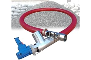 Grain Conveyor Screw,High-Capacity Animal Feed Conveyor,Industrial Material Conveyor Thick Hose,for Home,Farm & Factory Use 1