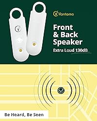 Vantamo Personal Alarm for Self Defense with Low