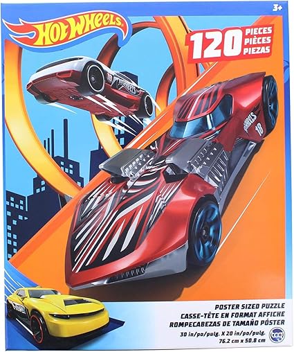 hot wheels jigsaw puzzle