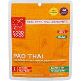 GOOD TO-GO Pad Thai (Single Serving) | Camping &amp; Backpacking Food | Just Add Water Backpacking Meals | Good To-Go Dehydrated Meals Taste Better Than Freeze Dried Food