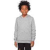 Bella + Canvas Youth Sponge Fleece Pullover Hooded Sweatshirt L ATHLETIC HEATHER