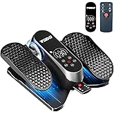 TODO Under Desk Elliptical Machine, Fully Assembled Electric Pedal Exerciser with Remote,12-Level Speeds & 12 Modes, Forward 