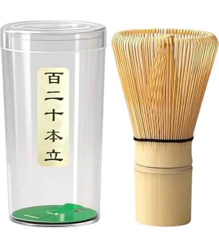 Amazon.com: Bamboo Matcha Whisk 100 Prongs Twine Count まっちゃ