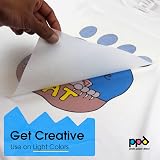 PPD A4 20 Sheets Inkjet Premium T Shirt Transfer Paper White Light Fabrics view 8