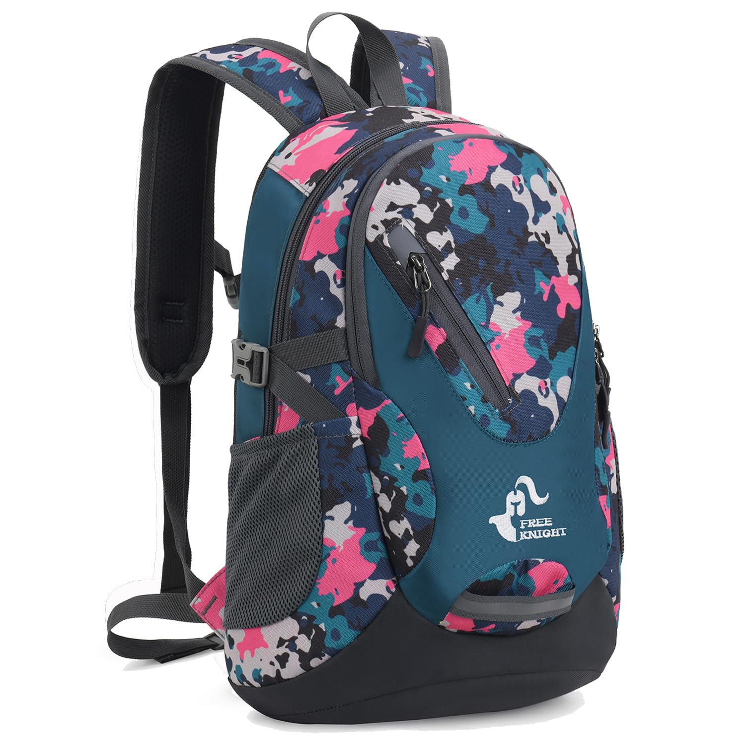 Bseash Small 20L Outdoor Hiking Backpack, Lightweight Waterproof Travel Daypack for Kids Girls Boys Camping Cycling Riding