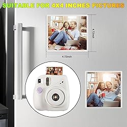 CHUNNIAO White Magnetic Picture Frame 4X4 for