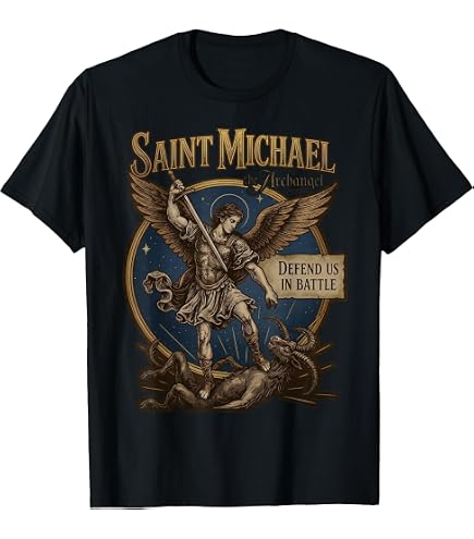 Amazon.com: Saint Michael The Archangel Catholic Video Game T