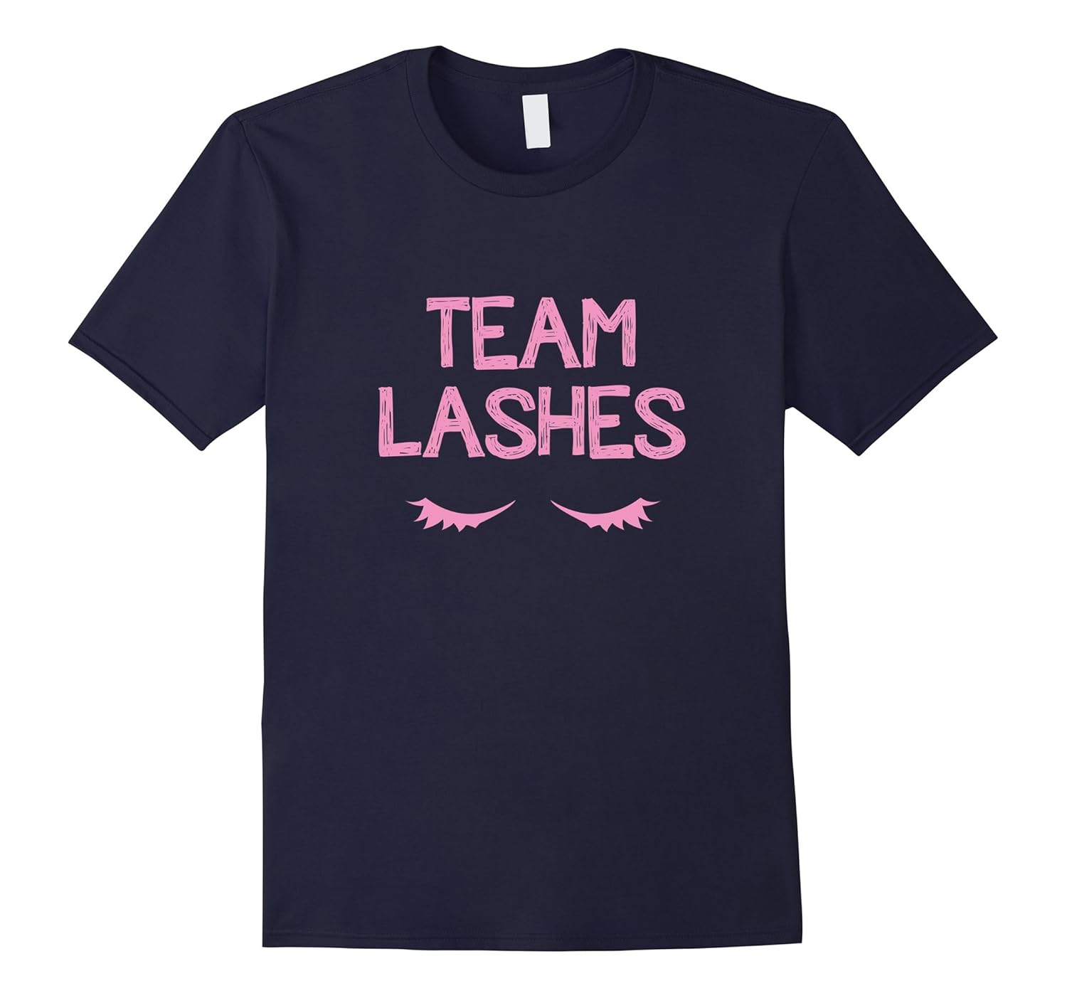 Team Lashes Gender Reveal Party Hoping for a girl T- shirt-ANZ