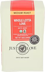 Just Love Coffee Roasters Organic Whole Lotta Love, 12 OZ