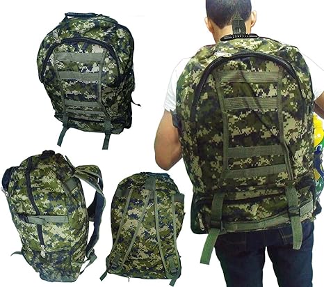 Mochila camuflada impermeável Clearance