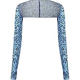CGLRybO Sun Protection Cooling Shawl Arm Sleeve For Men Women, UV Resistance Sports Sleeves, Suitable for Cycling, Golf, Fish