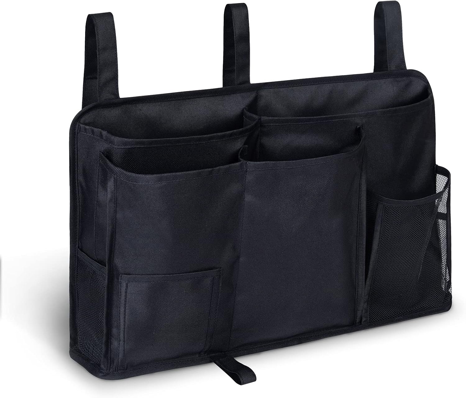 HEINSY Wheelchair Side Bag-Mobility Aid Package-Great for Electric Wheelchairs, Electric Scooter, Walker Accessories, Lightweight Nurse Bag and Organizer for Medical Chairs（Black）: Kitchen & Dining