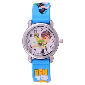 PXI-7-New Ben 10 Blue Colour Analogue Watch For Kids