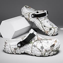 SECHRITE Mens Athletic Sports Garden Outdoor Clogs