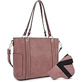 JESSIE & JAMES | Austin Whipstitching Concealed Carry Tote Bag with Lock and Key, Top Handle CCW Purse | Whipstitching, Concealed Carry, with Lock and Key, Top Handle, CCW