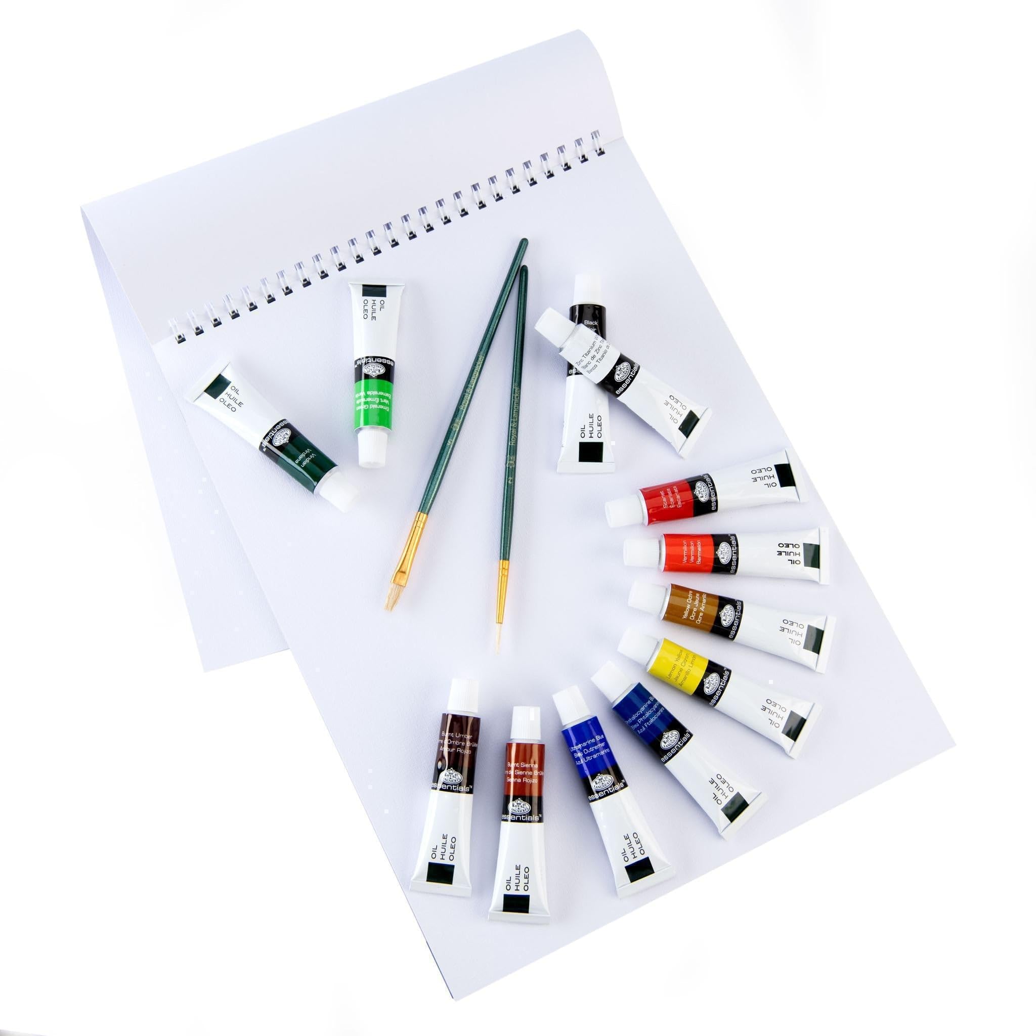 Royal & Langnickel Artists Painting Oil Colour Paints & Pad Pack