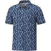 Palmyth Fishing Shirts for Men Polo Dry Fit Short Sleeve UPF 50+ Moisture Wicking Print Collared Fishing Polo Shirts