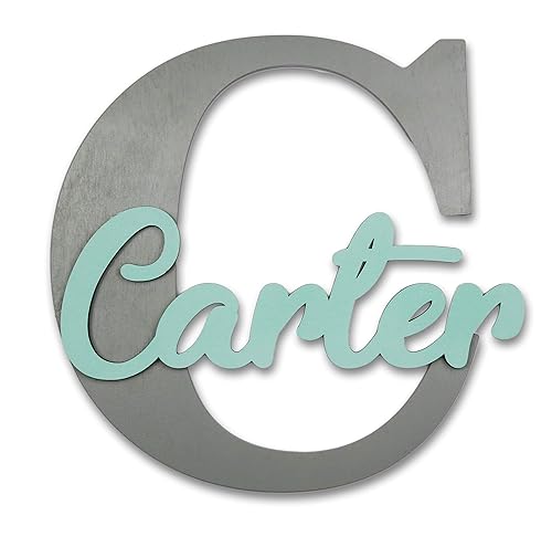 wooden name letters for nursery