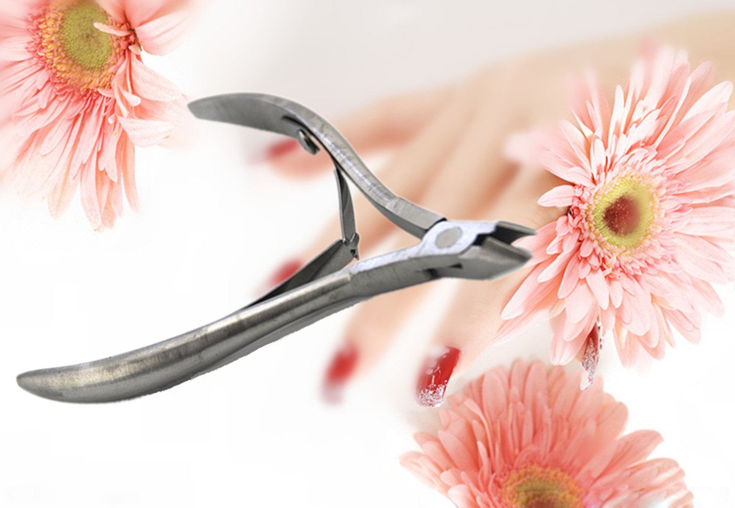 KADS 1pc Nail Art Scissor Stainless Steel Nail Cuticle Nipper Nail Cutter Nail Trimmer Art Tool for Pedicure Manicure Plier Cutter Tool