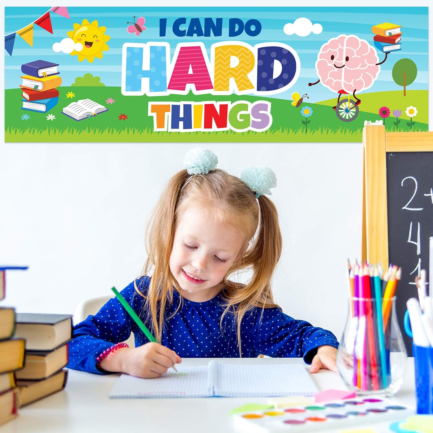 Sweetzer & Orange Motivational Banners Growth Mindset Posters ...