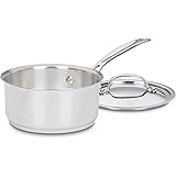 719-16 Chef's Classic Stainless Saucepan with Cover, 1 1/2 Quart