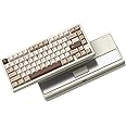 Womier RD75 Pro 75% Keyboard, Quick Release Wireless Aluminum Gaming Keyboard, QMK/VIA Tri-Mode Mechanical Key Board Custom Hot Swappable with RGB Creamy for Windows/Mac/PC-Milk White