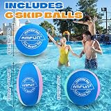AMFUN Water Bouncing Ball 6pcs Soft TPR Pool Toys Net Storage Bag view 2