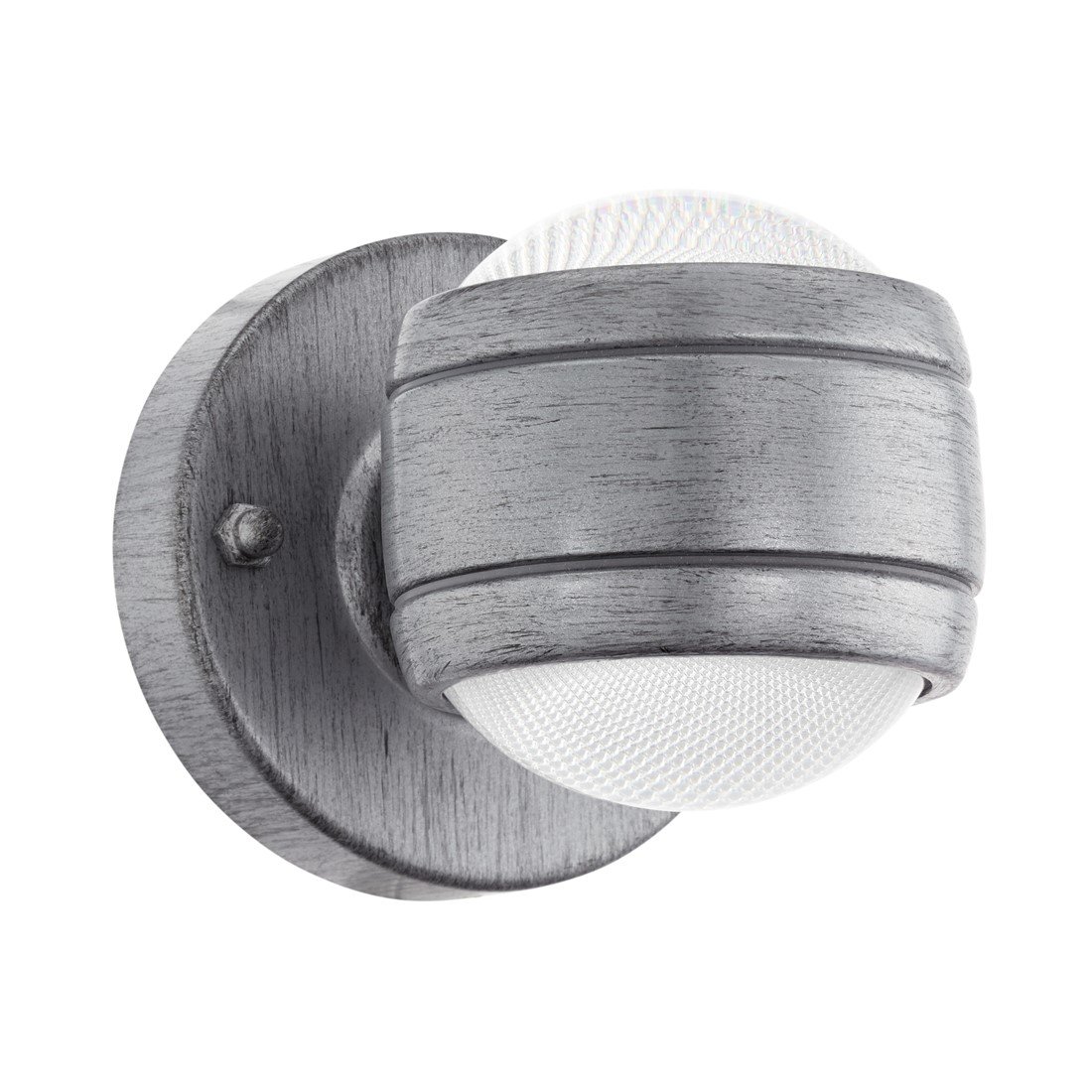 EGLO 96267 SESIMBA Outside LED Wall Light in Silver