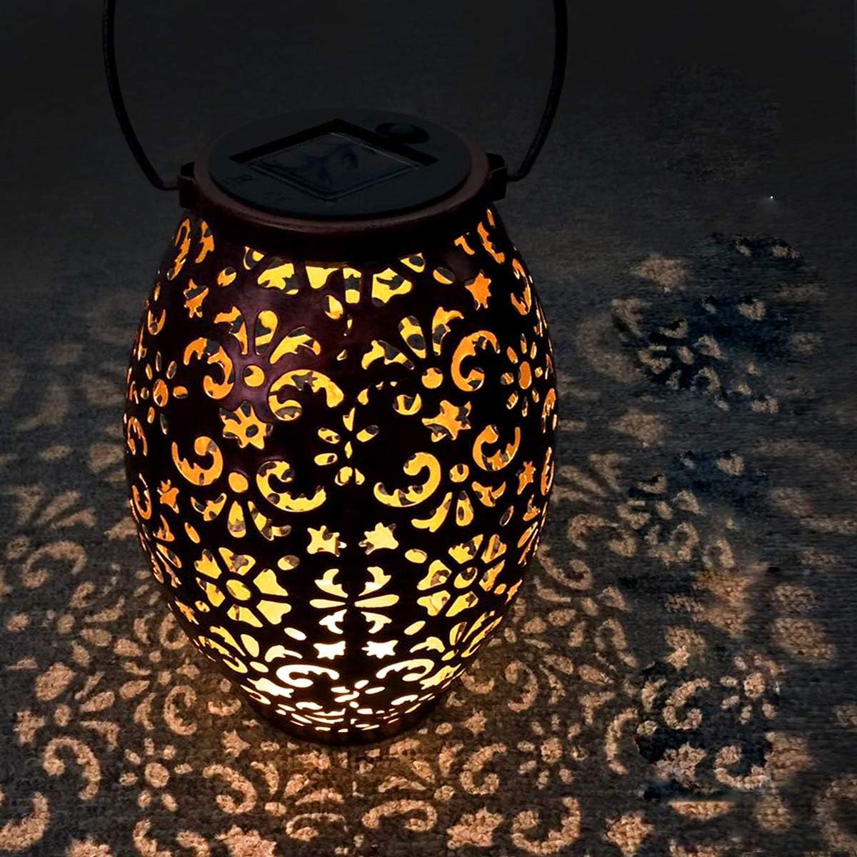 Solarleuchten Garten,VIFLYKOO LED Solarlampen Garten IP65 Wasserdichte Solar Wegeleuchten Laterne Gartenlicht Deko für Außen Garten, Terrasse, Patio, Hof und Wege