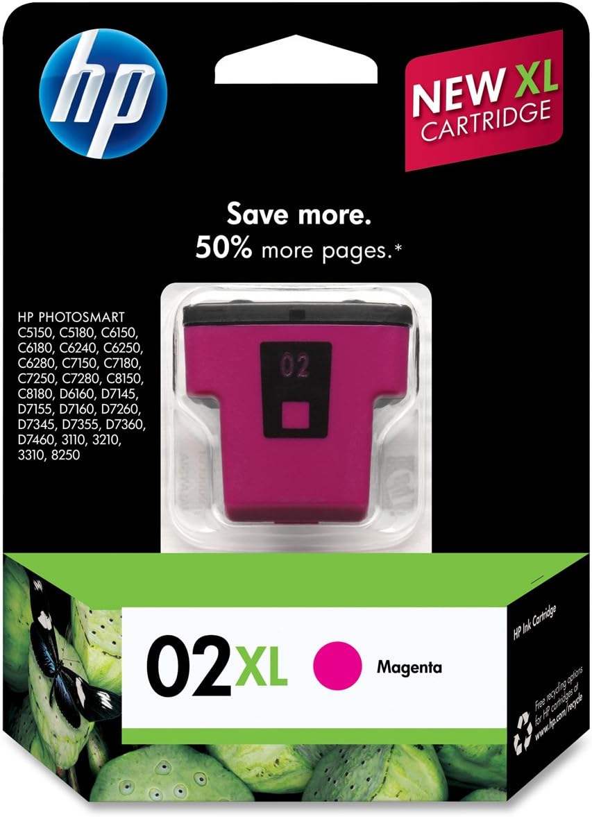 hp 02 magenta
