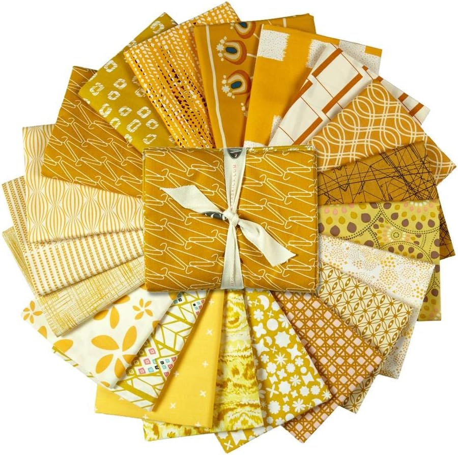 Art Gallery Fabrics Exclusive Bundle 20 Half Yard Yellow