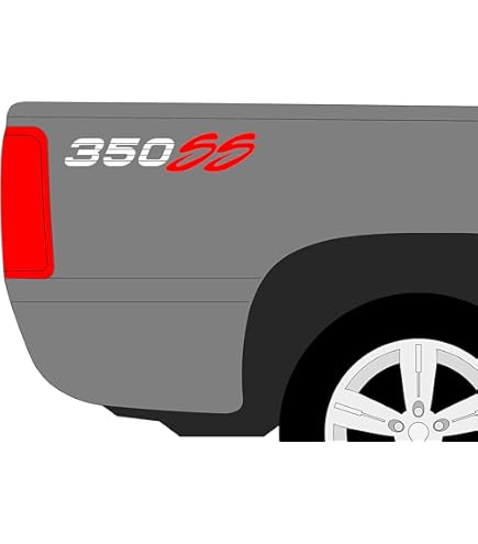350 SS Truck Decals (2pk) Bedside Stickers Fits 90-93 Chevy Silverado 1500 2500