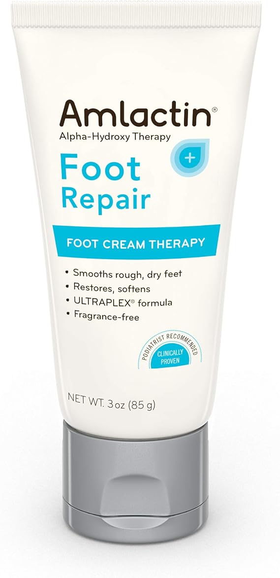 AmLactin Foot Repair Foot Cream Therapy Smooths Rough, Dry Feet